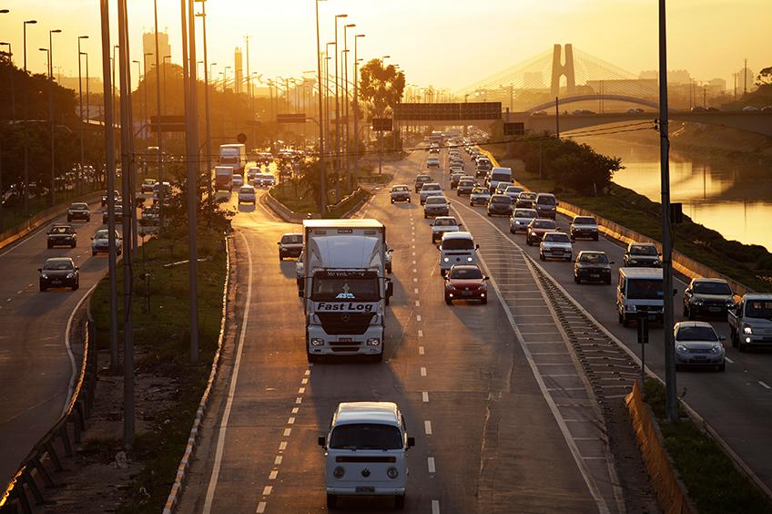 Marginal Tietê, em São Paulo