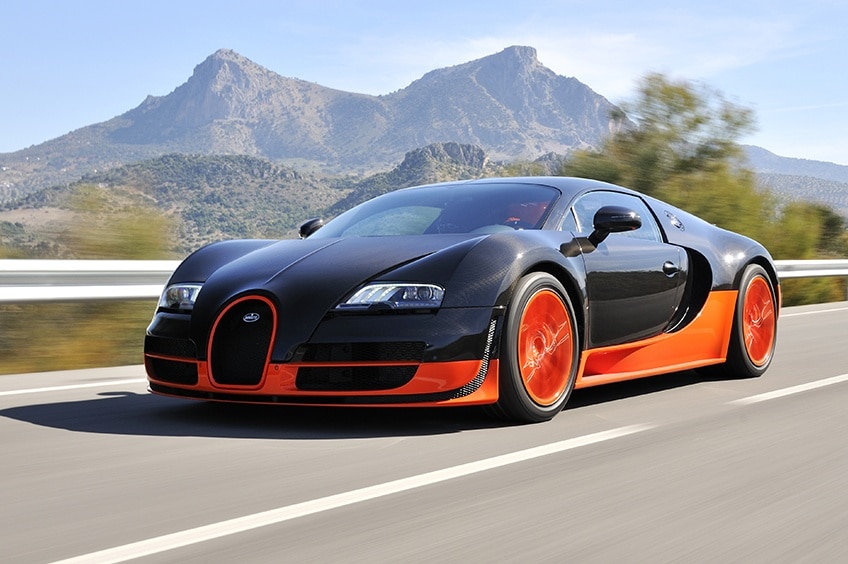O Bugatti Veyron Super Sport já foi o carro mais rápido do mundo